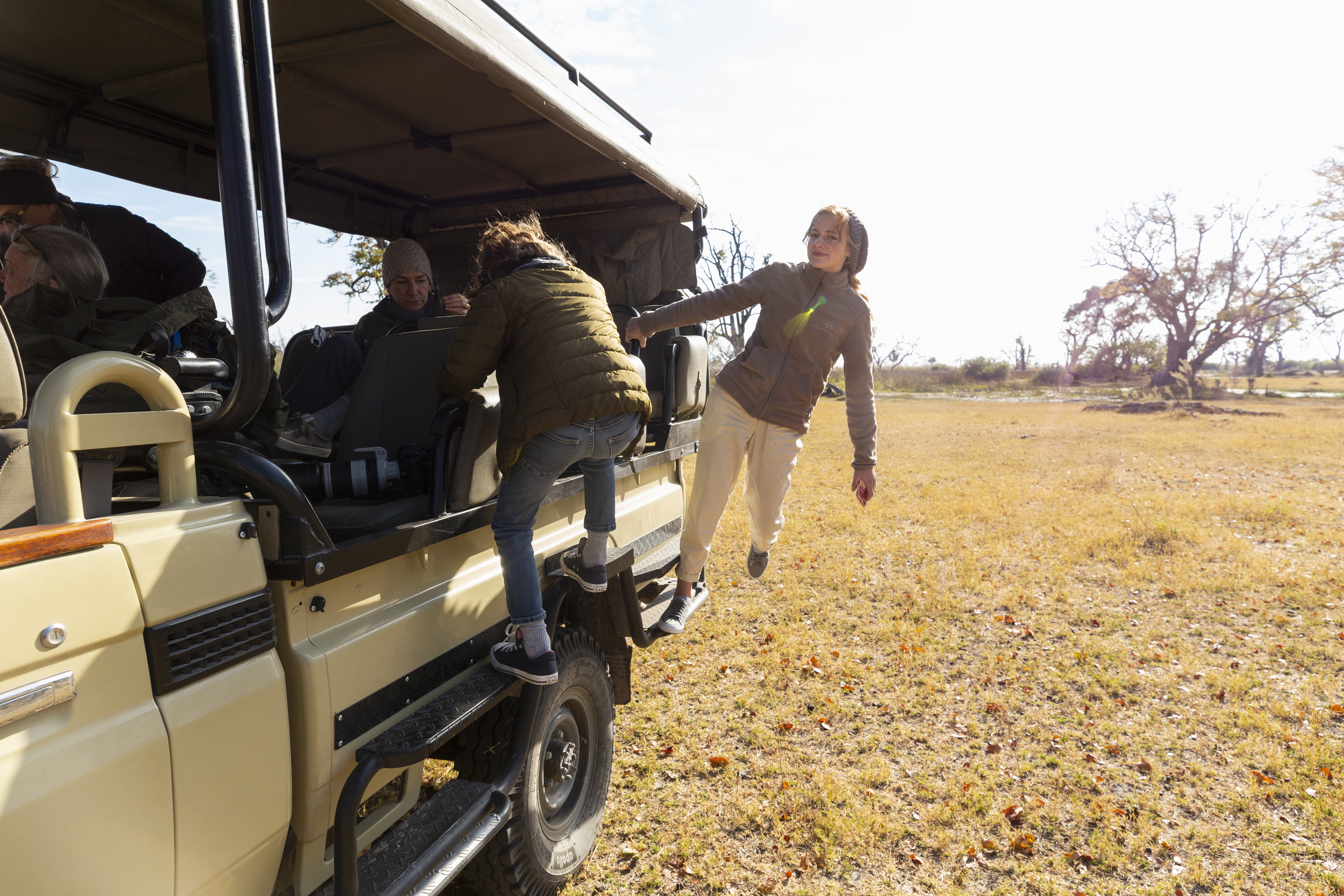 Couple reviewing Tanzania safari itinerary options with a specialist operator before booking