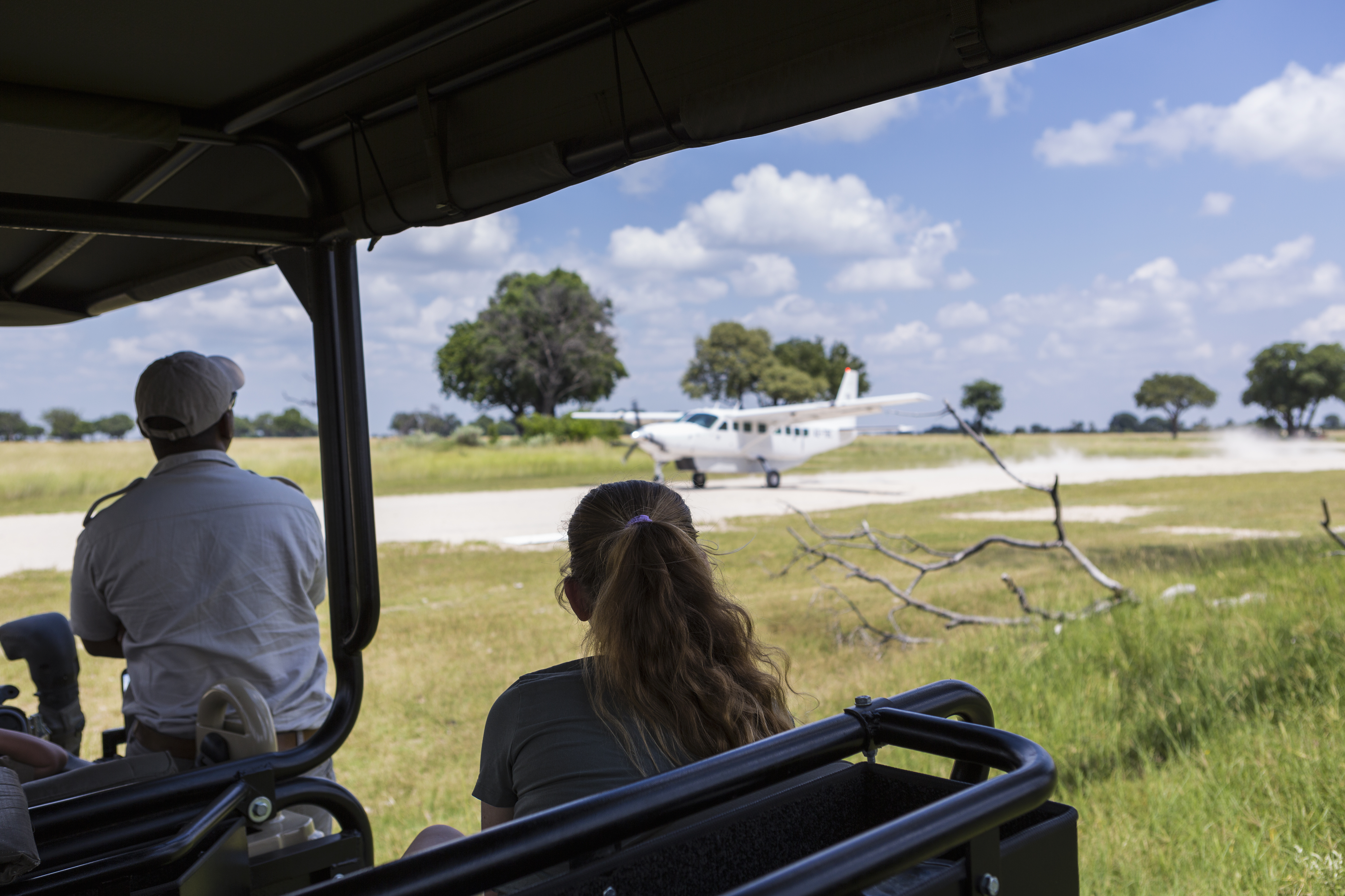 Light aircraft link the safari circuits with the coast — the Serengeti to the islands in a couple of hours