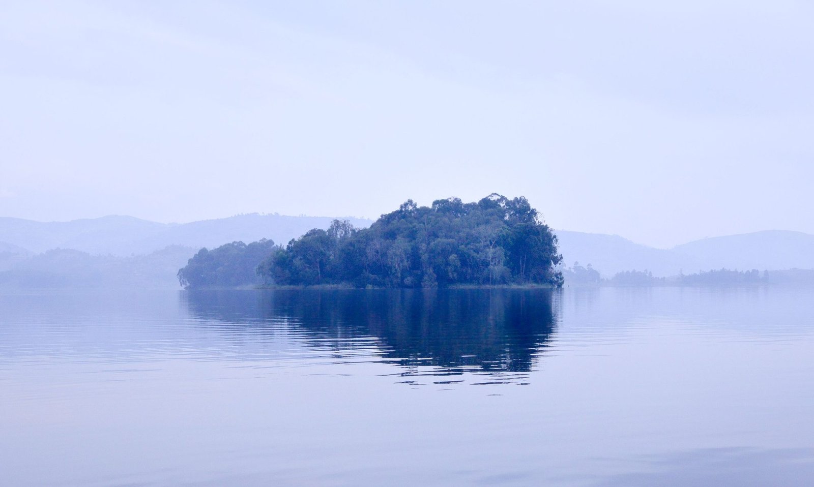 Morning on Lake Bunyonyi