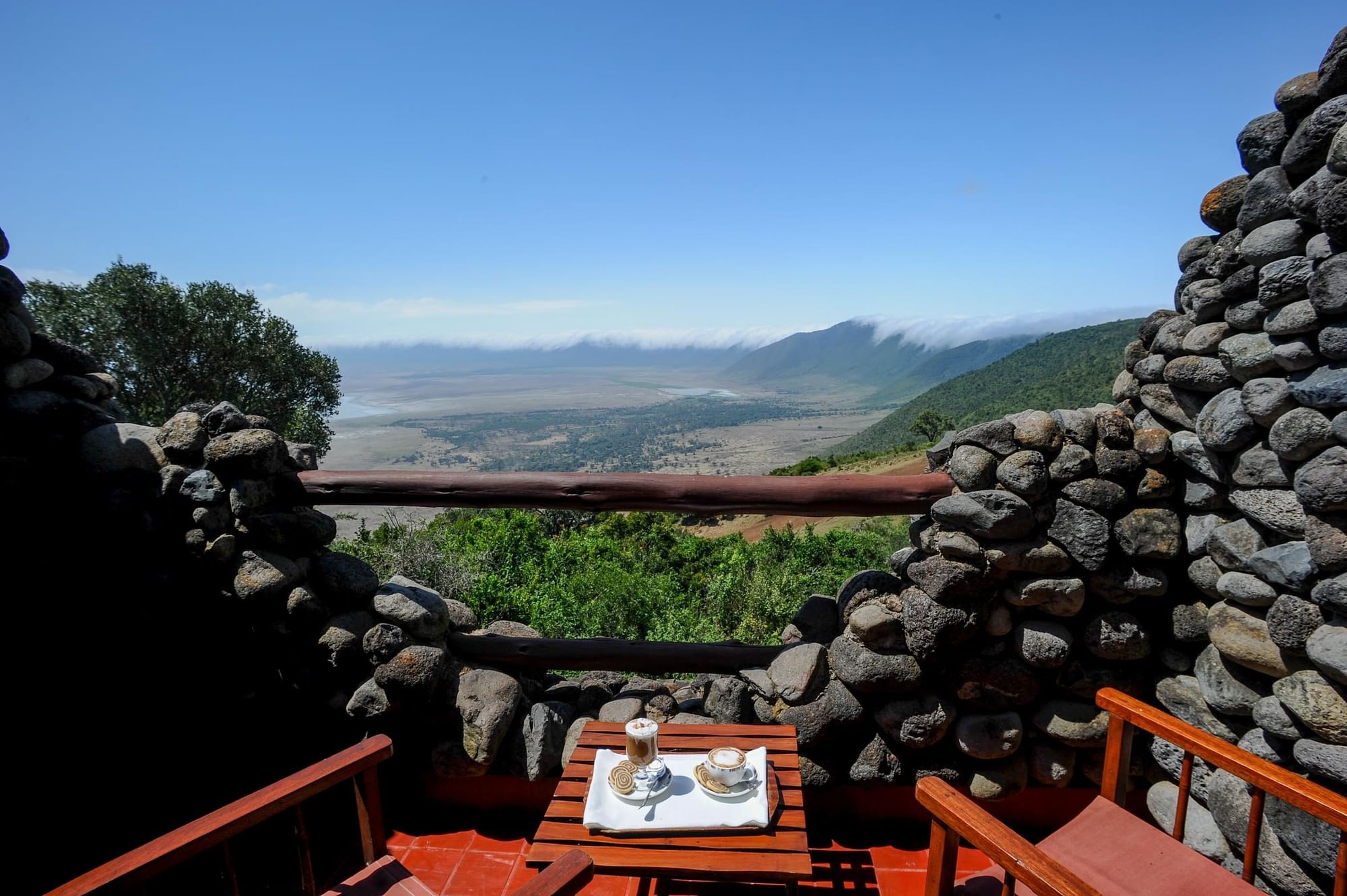 Ngorongoro Serena Safari Lodge crater rim