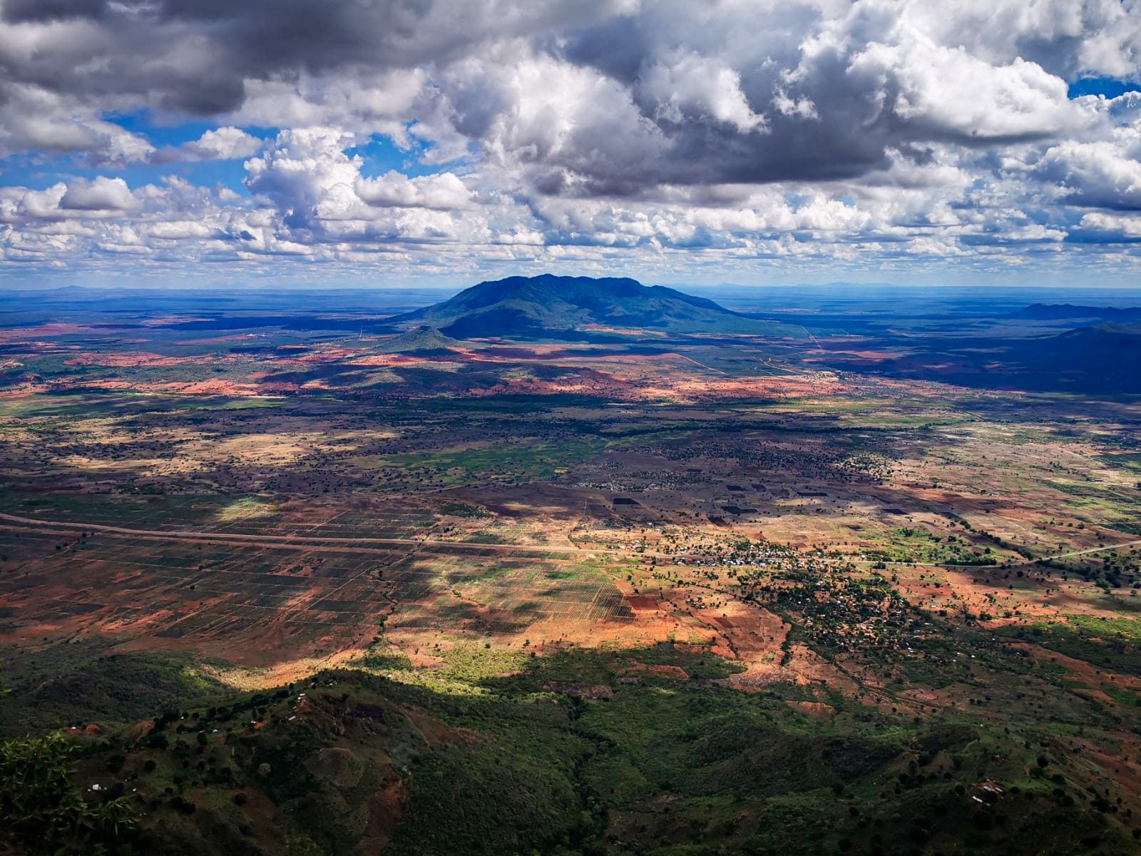 Magumba Viewpoint at 1,900m above sea level in the Usambara Mountains